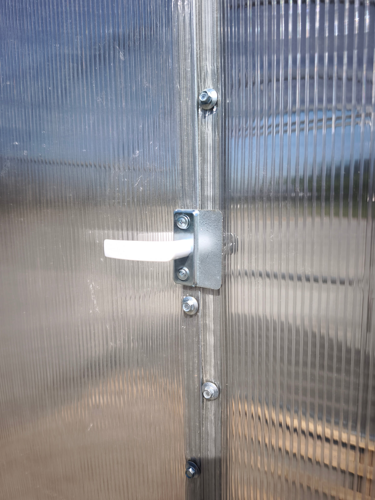 Gewächshaus GAUDI 3 m – 4/6 mm Polycarbonat oder Stahlrahmen, Bogenabstand 1,0 / 0,67 m